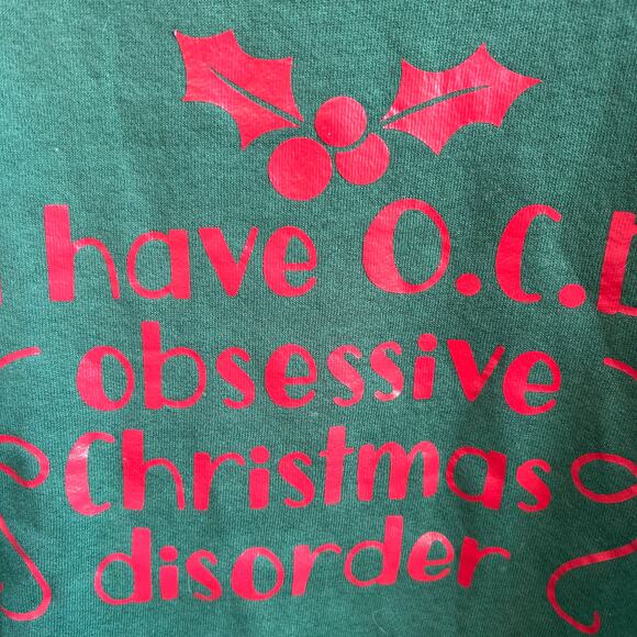 Vintage 90s Ugly Christmas Sweatshirt Size Womens Small - Picture 4 of 5